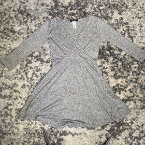forever 21 gray dress size S